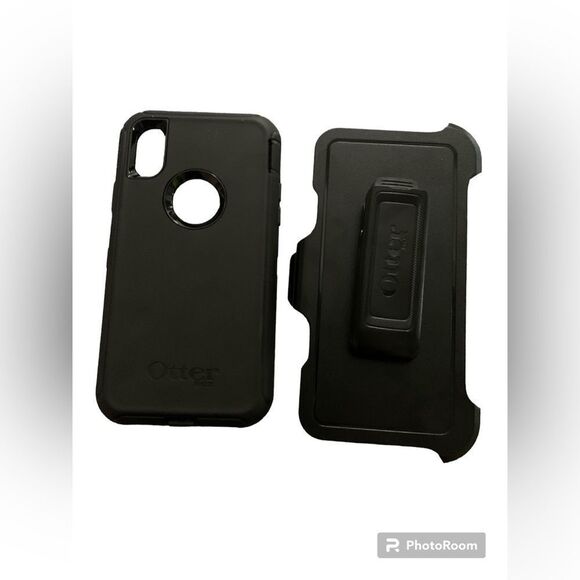 OtterBox Defender Series IPhone X or XS Black New In Box (open box) Never Used - Picture 8 of 9